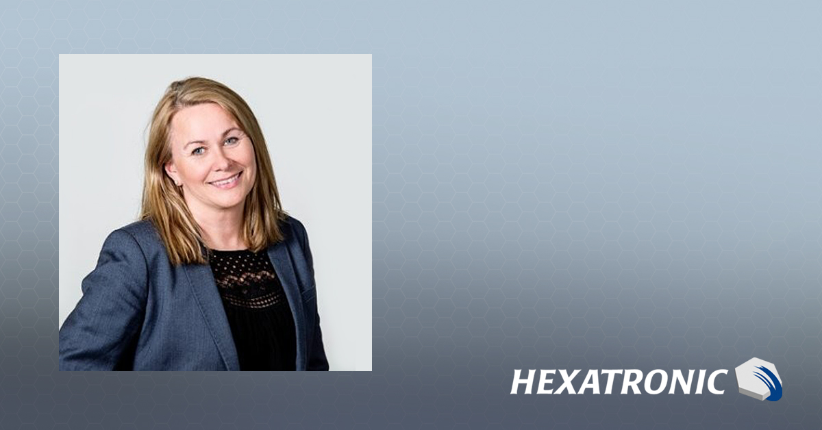 Pernilla Lindén new CFO at Hexatronic Group